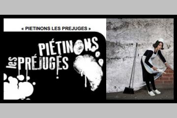 Piétinons les préjugés! Campagne de sensibilisation sur le handicap.
