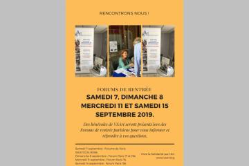 [ Rentrée ] Rencontrons nous !