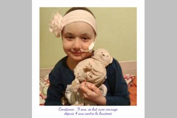 Constance, princesse guerrière de 9 ans se bat contre la leucémie